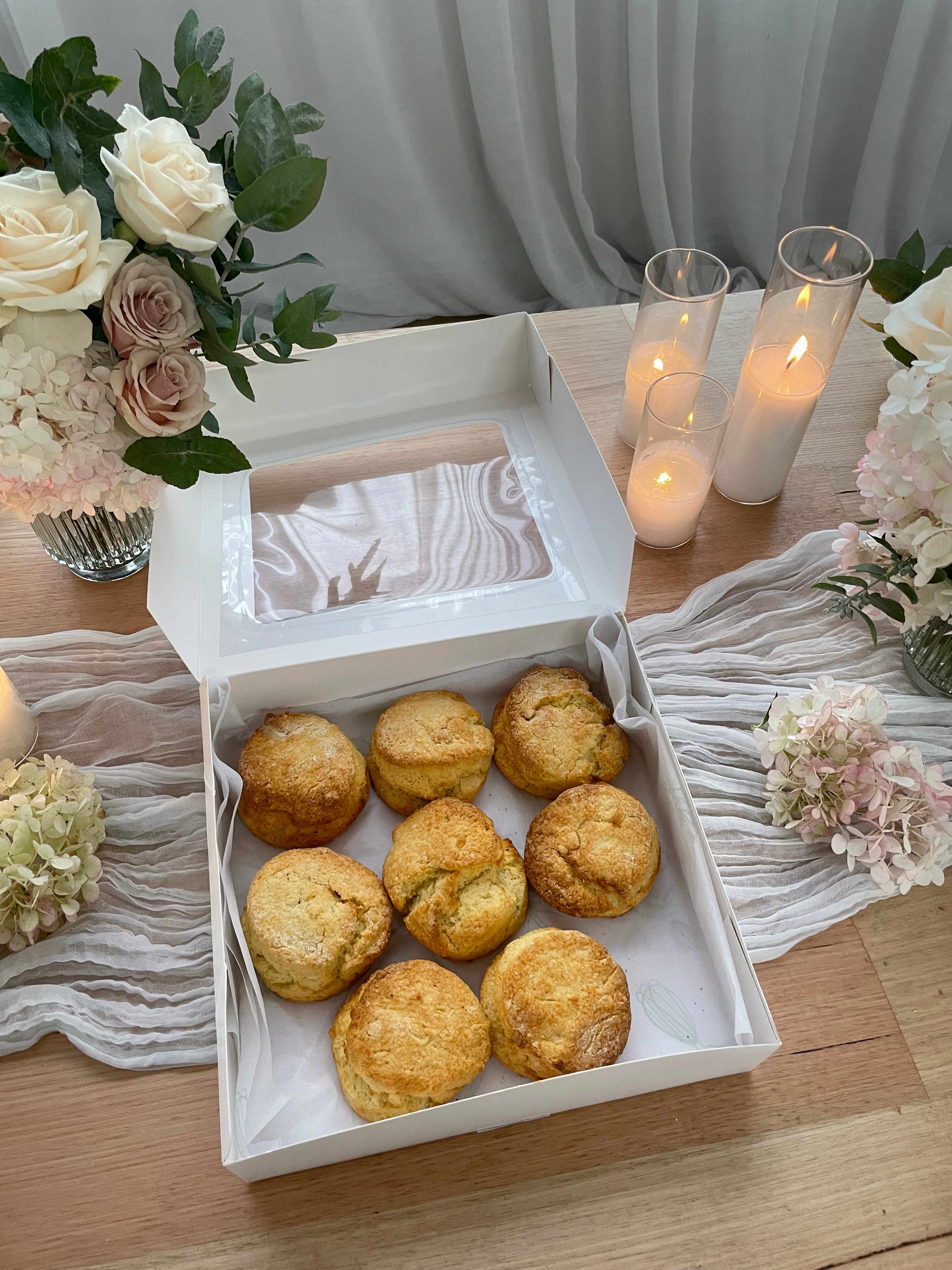 Scone Box of 4, 6 or 12
