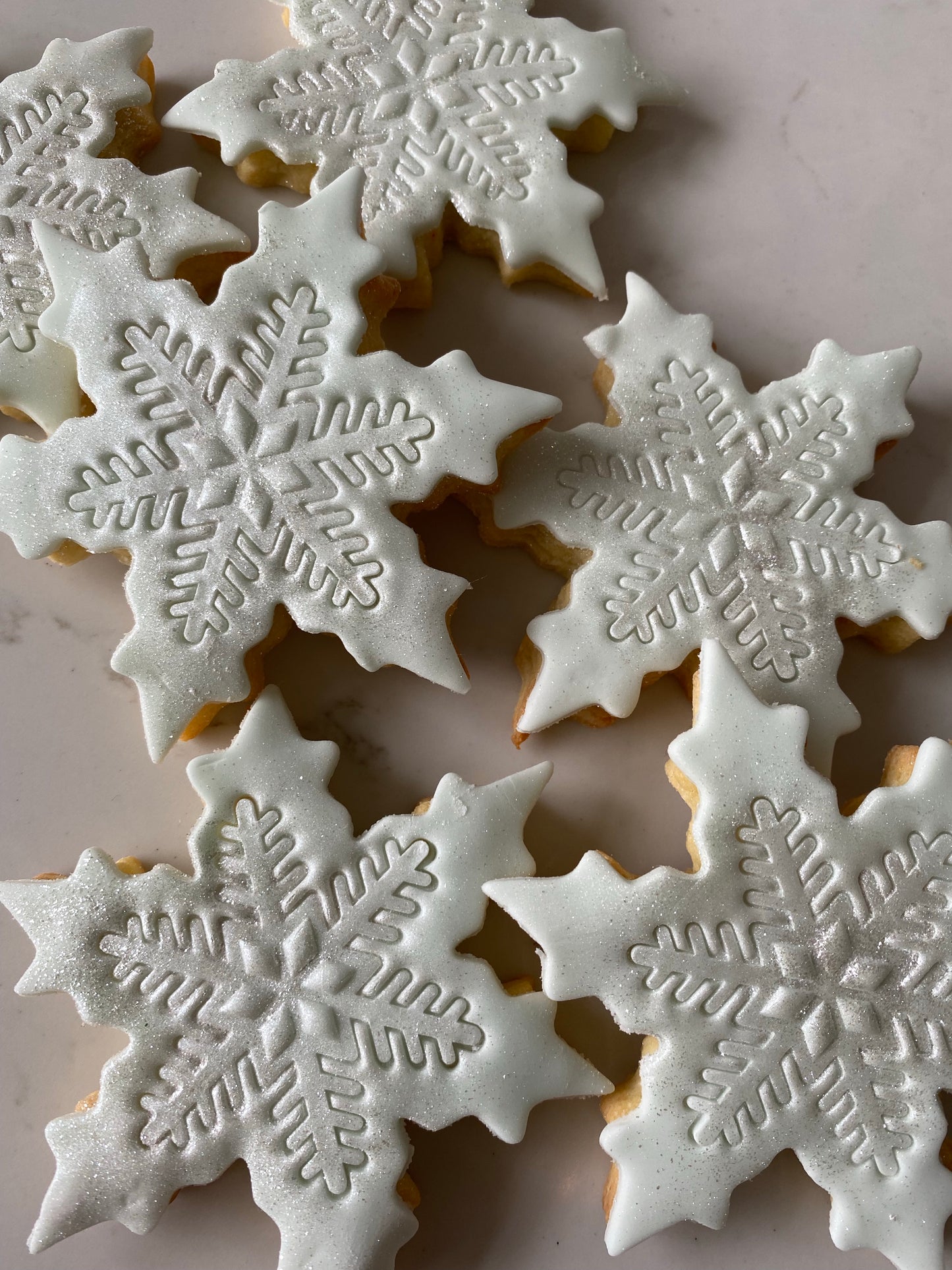 Snowflake Sparkle Cookies