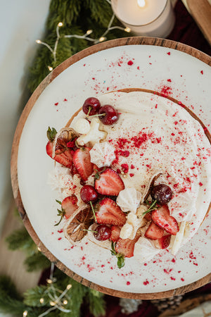 Christmas Berry Cheesecake