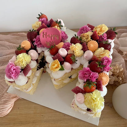 Number/Letter cake