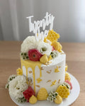 1 Tier Honey Bee Cake