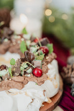 Christmas Chocolate Mint Pavlova GF