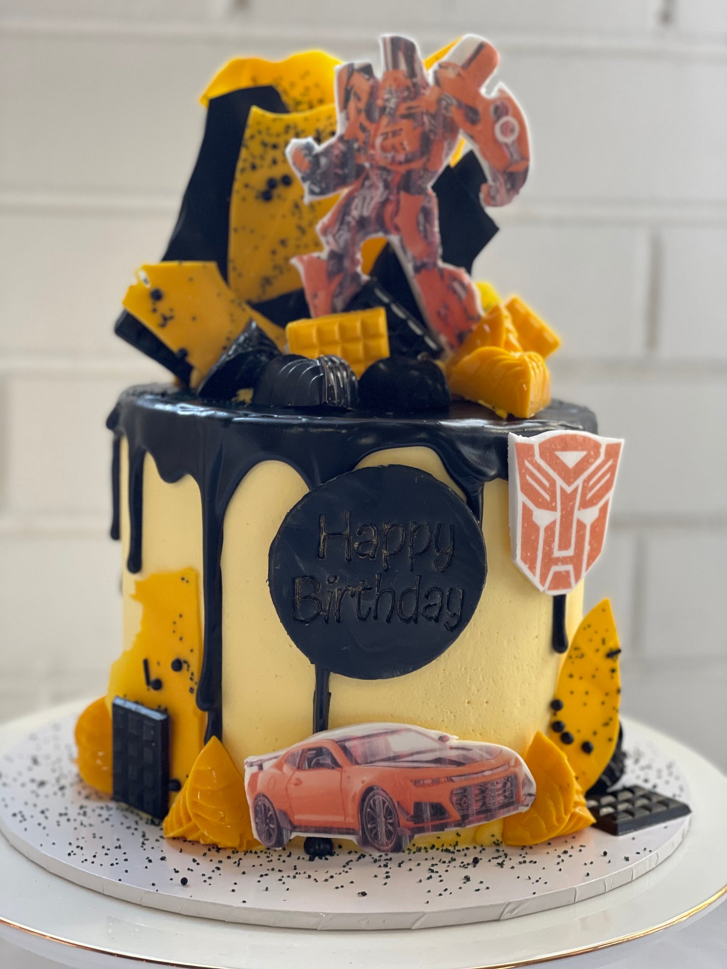 Superhero’s Party Cake