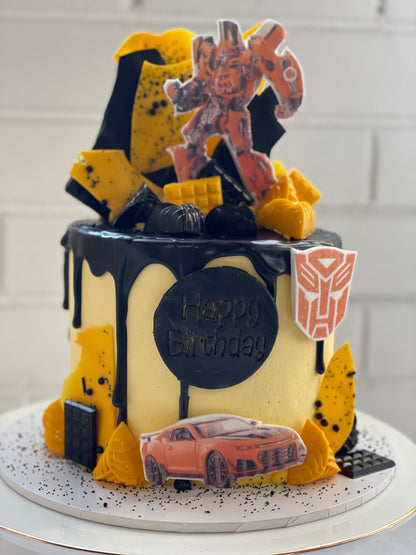 Superhero’s Party Cake