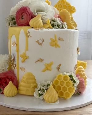 1 Tier Honey Bee Cake