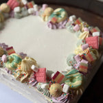 Slab Cake - Rainbow Party