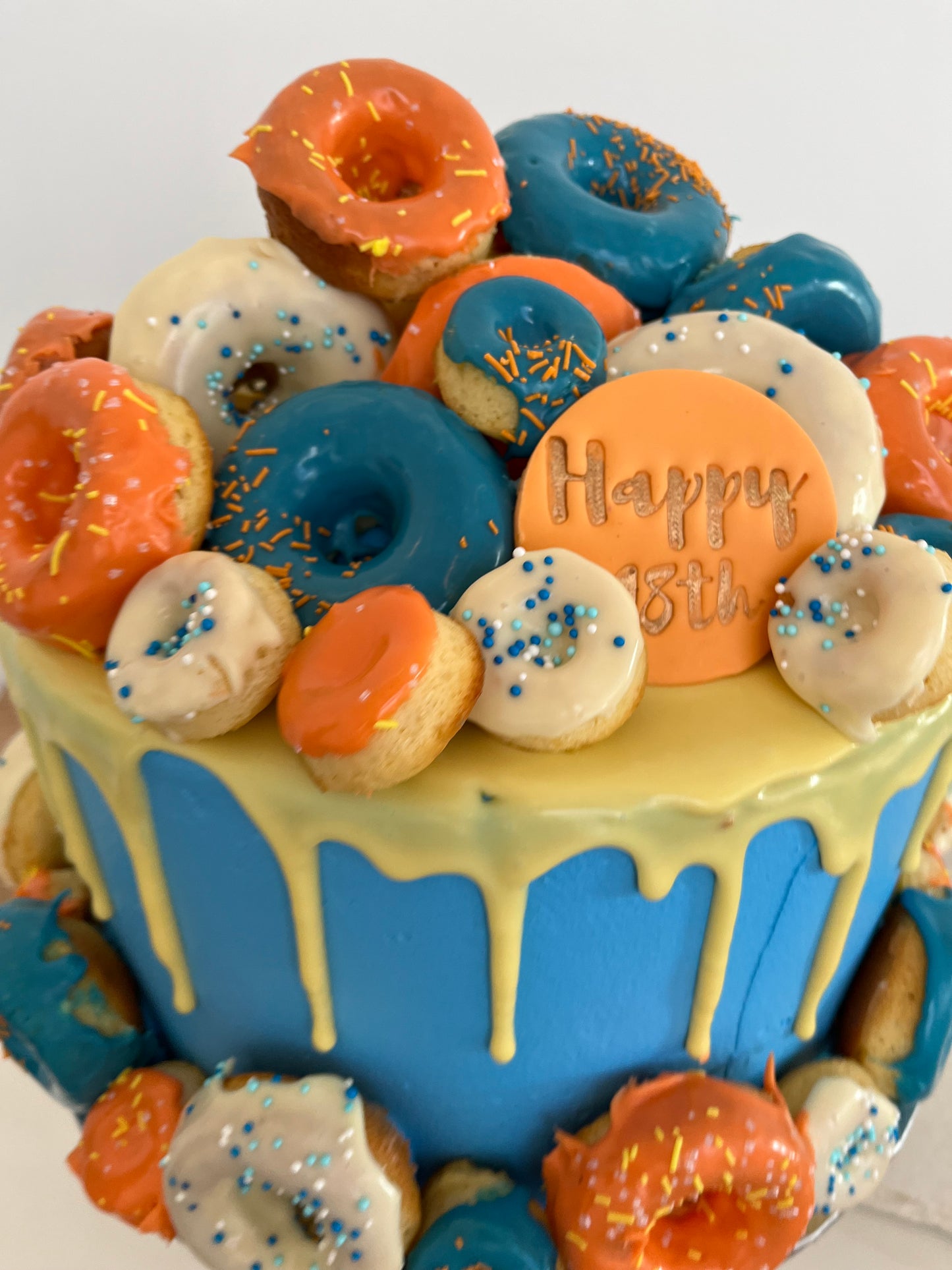 Donut Party Cake