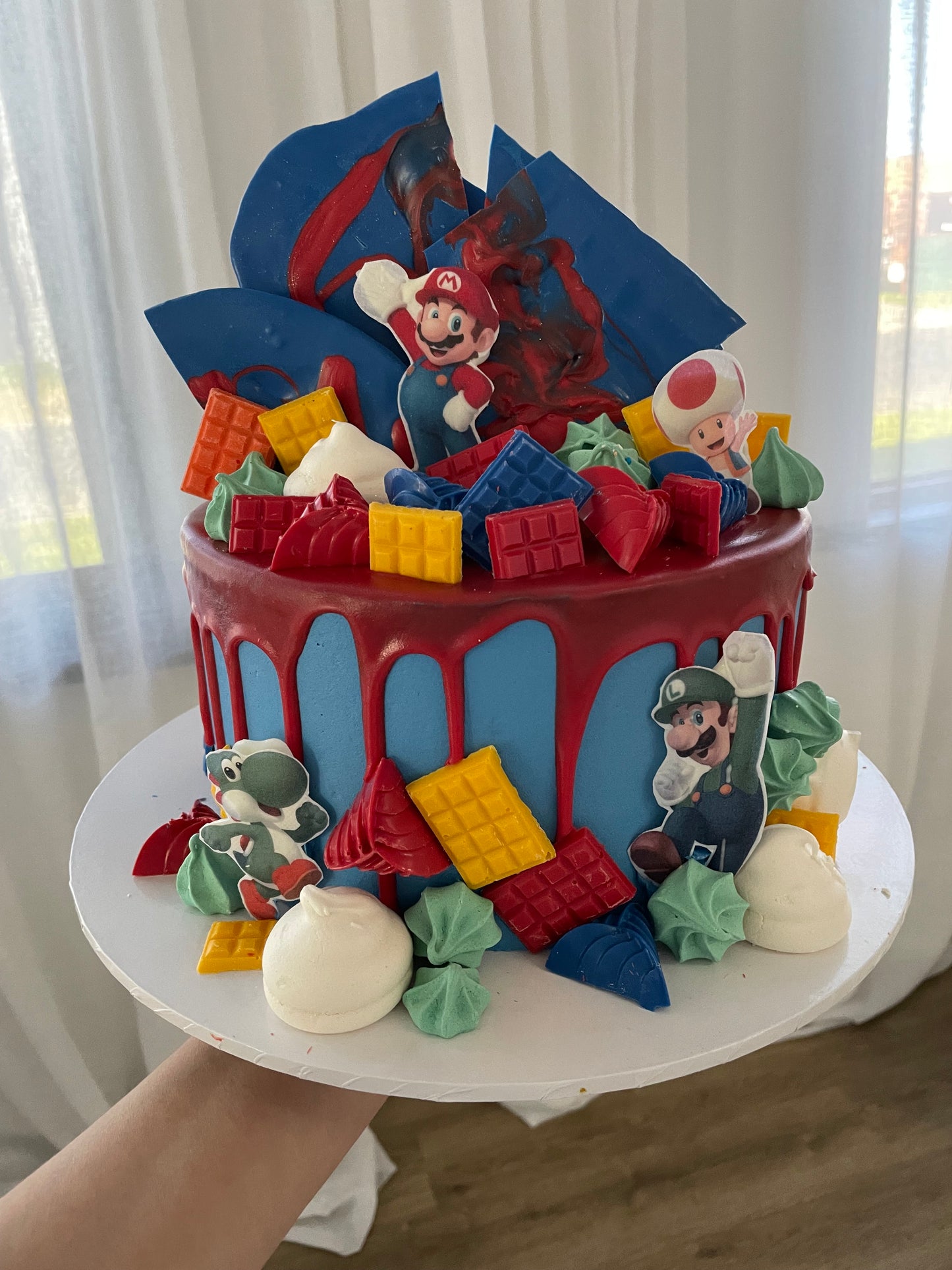 Superhero’s Party Cake