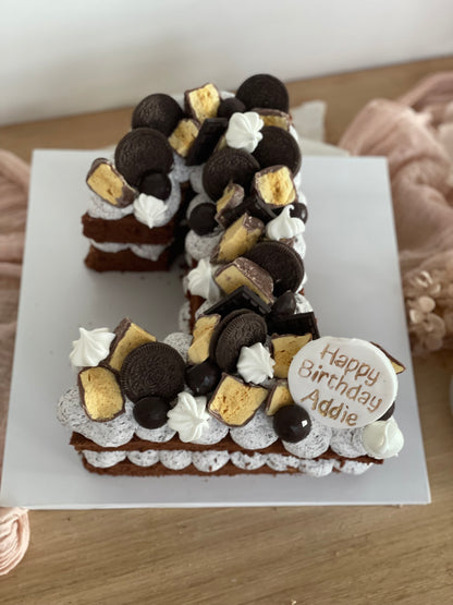Number/Letter cake