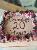 Slab Cake - Chocolate & Berries