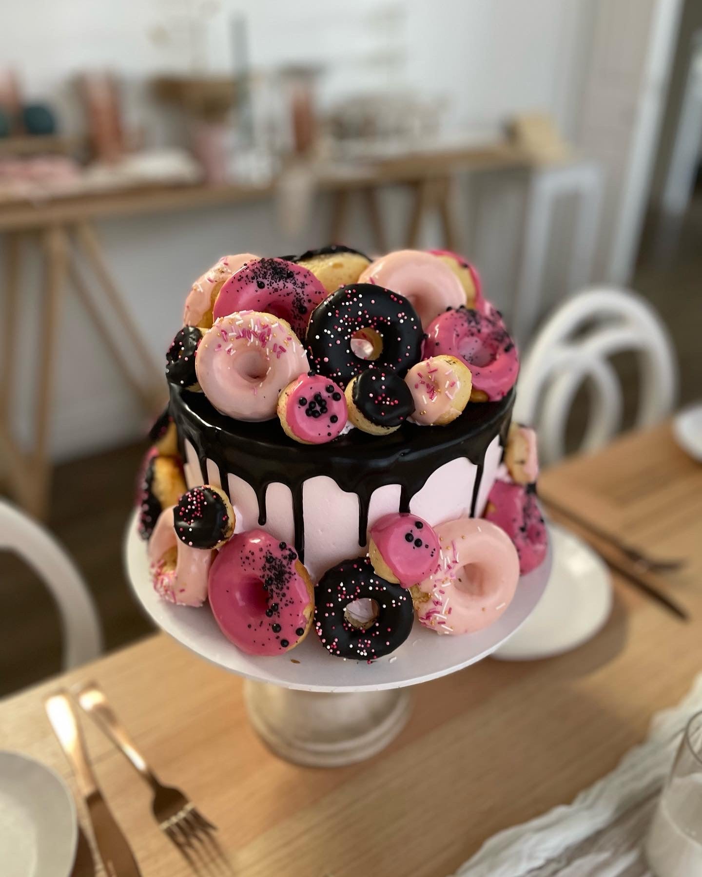Donut Party Cake