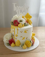 1 Tier Honey Bee Cake