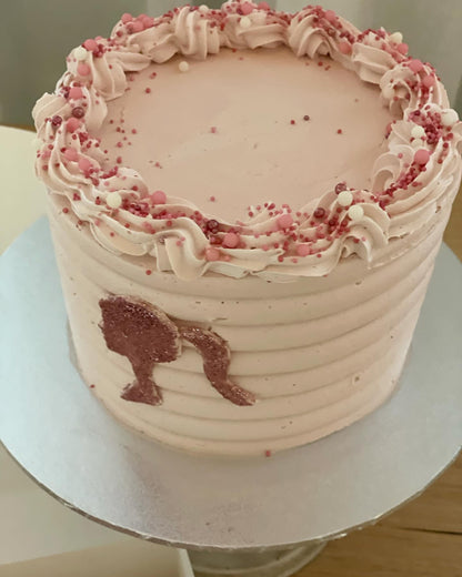 Pink Confetti Cake