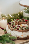 Christmas Chocolate Mint Pavlova GF