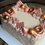 Slab Cake - Solid Colour With Metallic