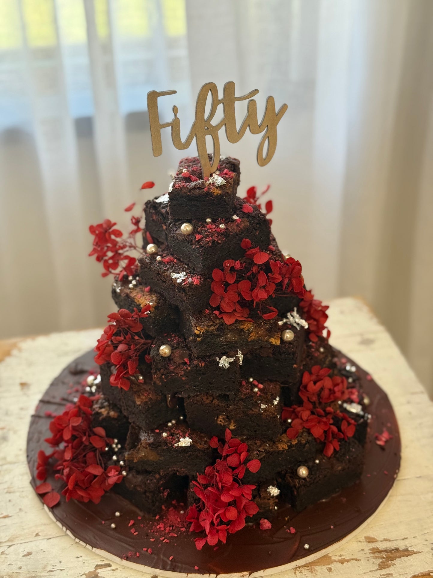 Brownie Tower