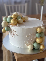 1 Tier Balloon Party Cake