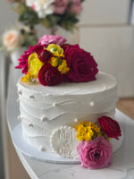 Wave Buttercream With Pearls