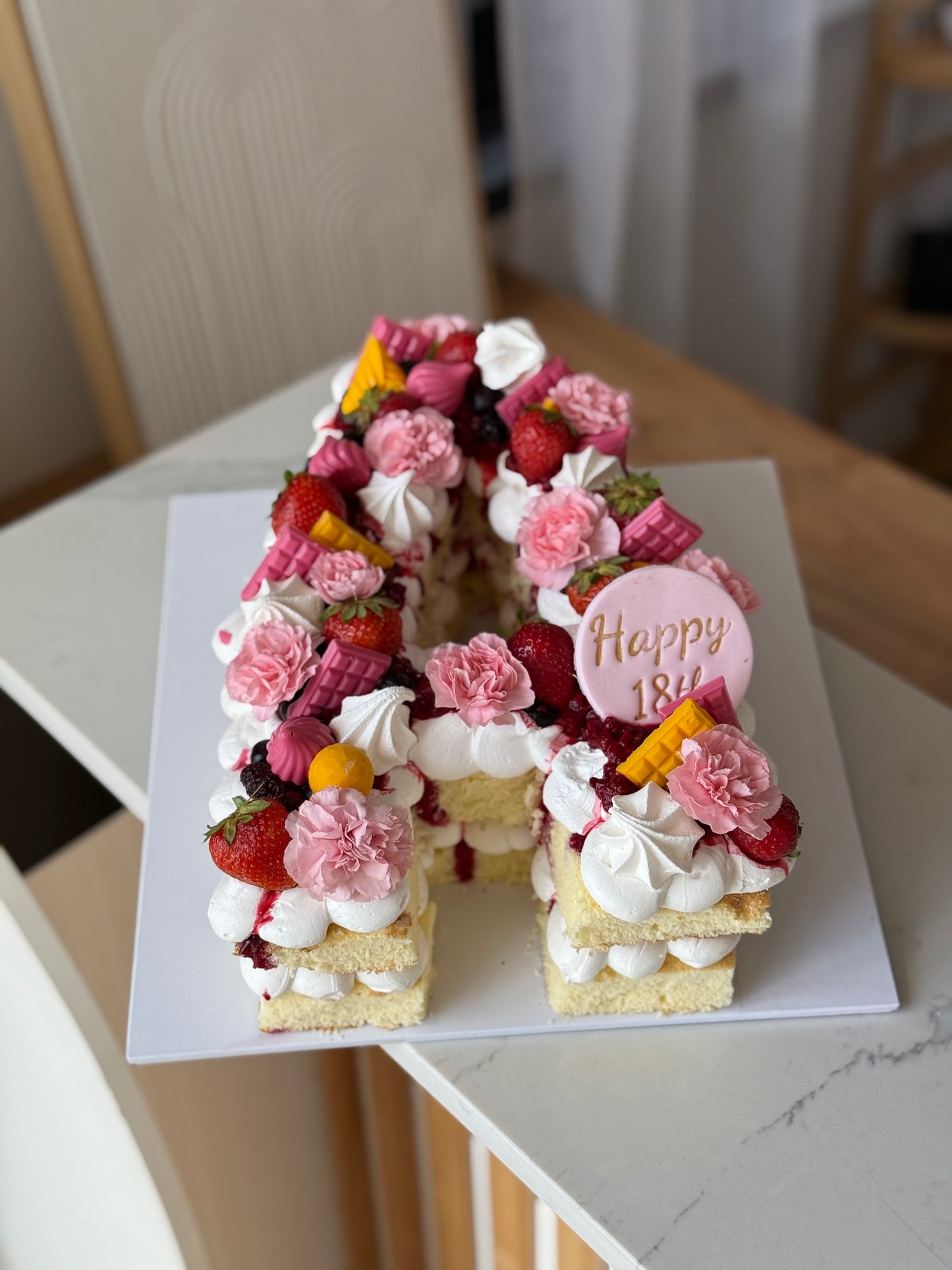 Number/Letter cake