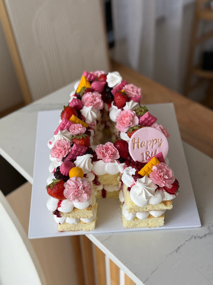 Number/Letter cake