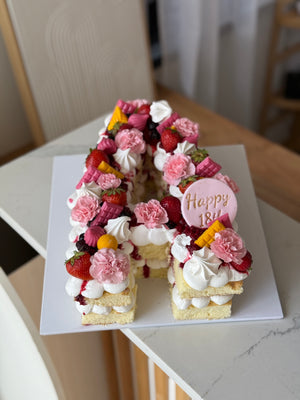 Number/Letter cake