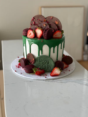 Macarons, Chocolates and Berries
