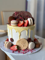Macarons, Chocolates and Berries