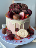 Macarons, Chocolates and Berries
