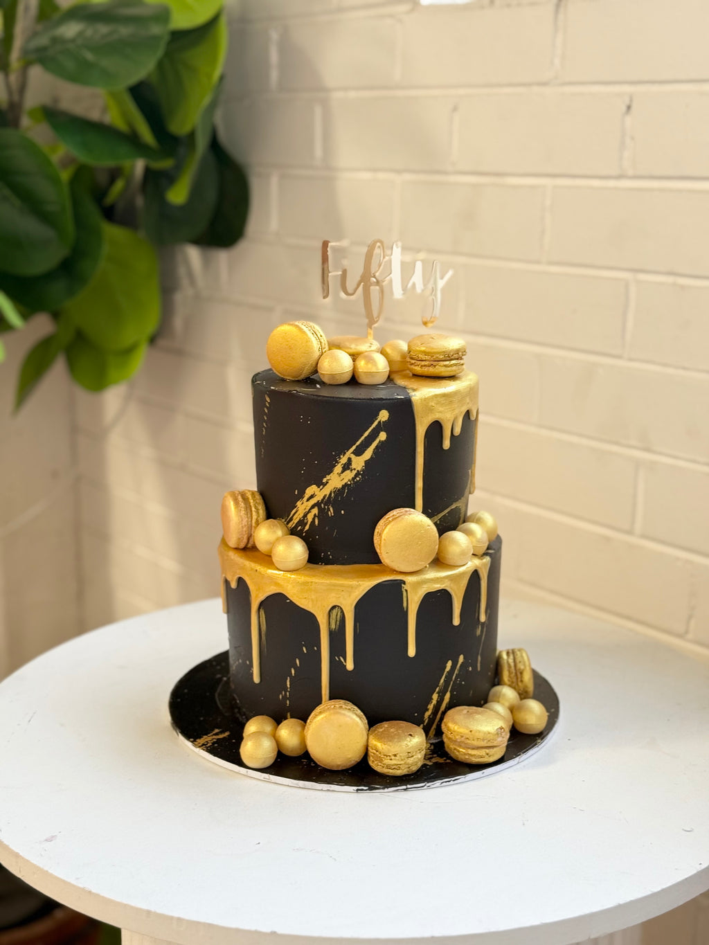 Paint Splatter Cake