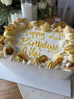 Slab Cake - Citrus Theme