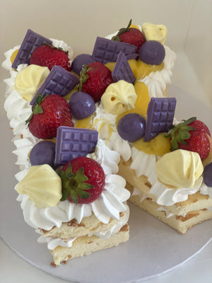 Number/Letter cake