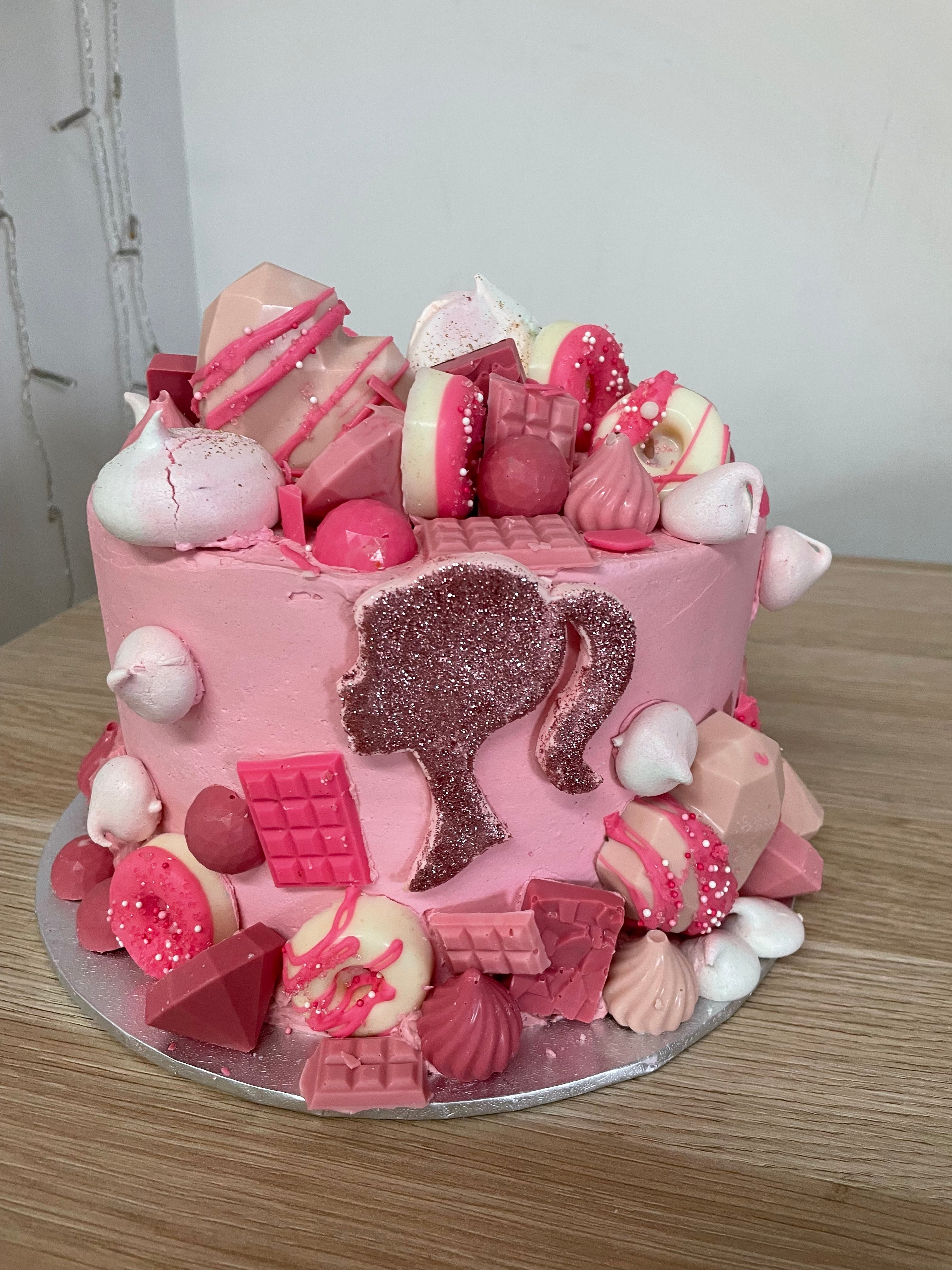 Pink Confetti Cake