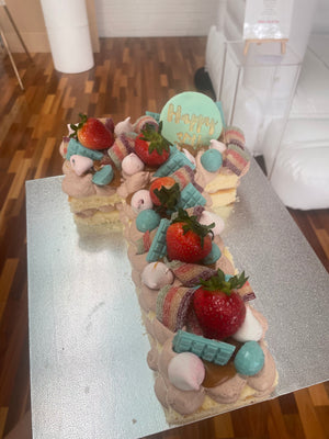 Number/Letter cake