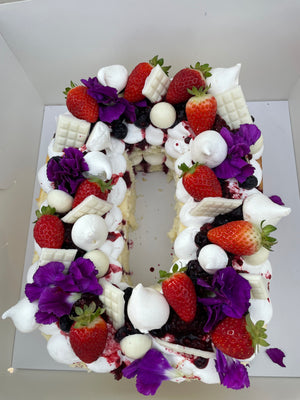 Number/Letter cake