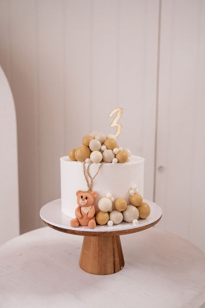 1 Tier Balloon Party Cake