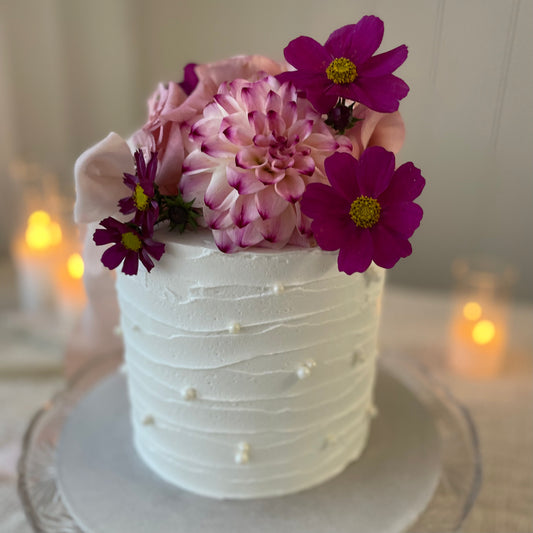 Wave Buttercream With Pearls