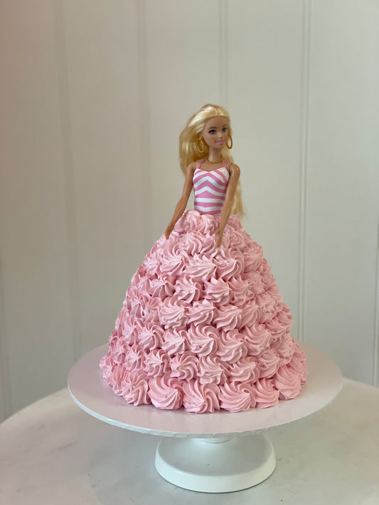 Barbie Doll Cake