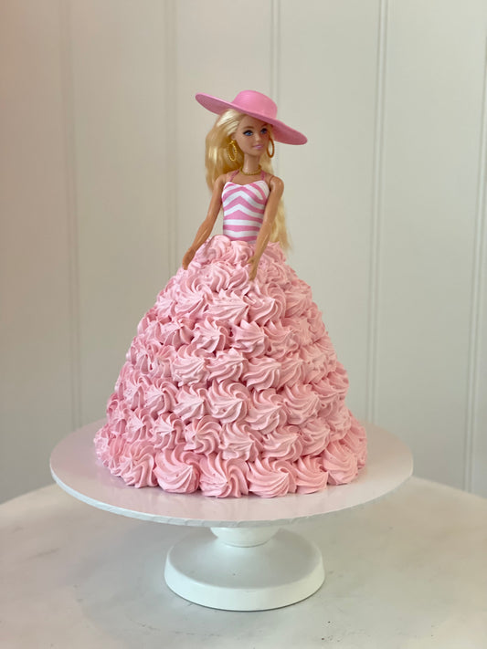 Barbie Doll Cake