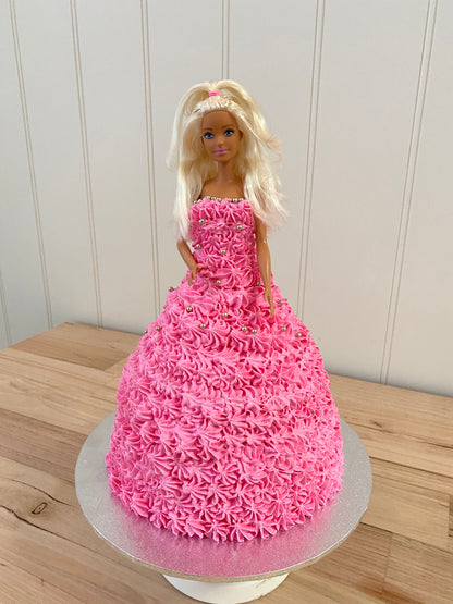 Barbie Doll Cake