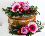 Naked Cake with Flowers