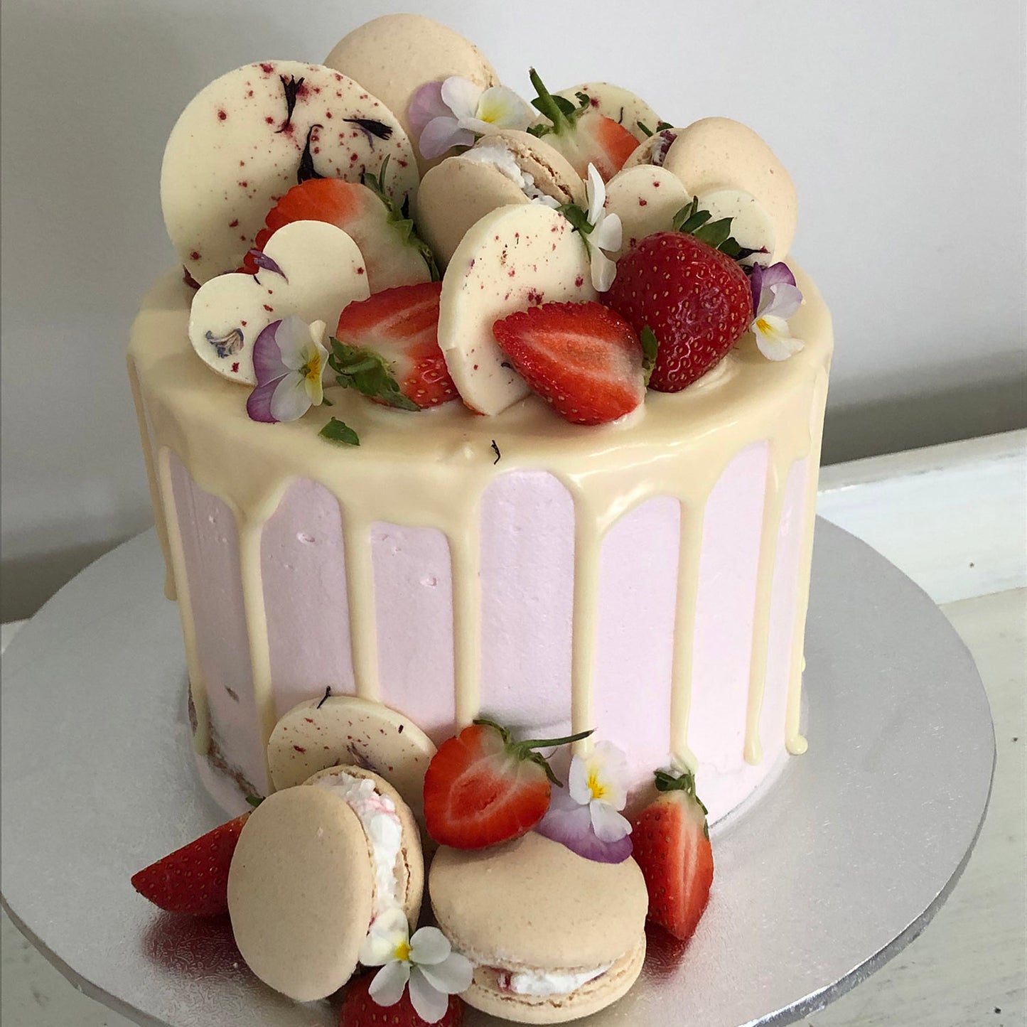 Macarons, Chocolates and Berries