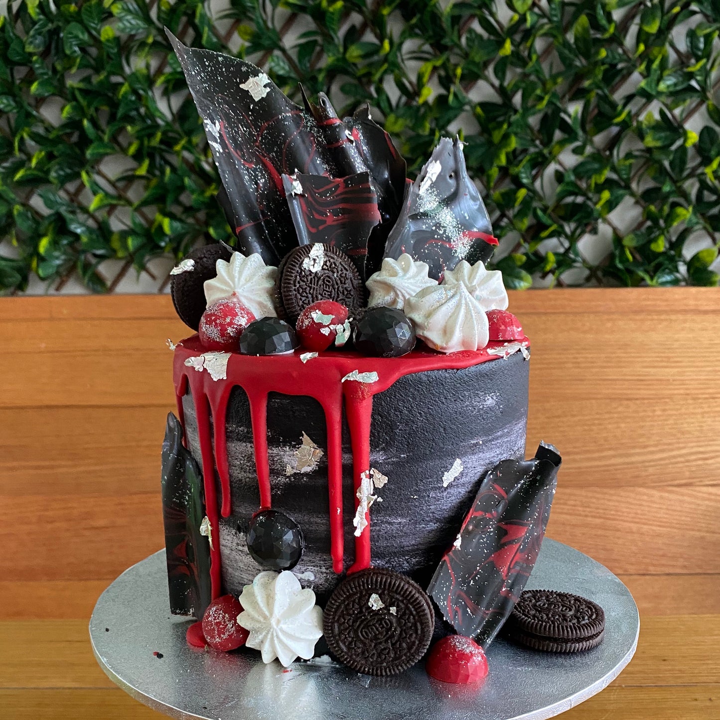 Marble Drizzle Cake