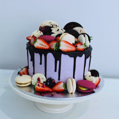 Macarons, Chocolates and Berries