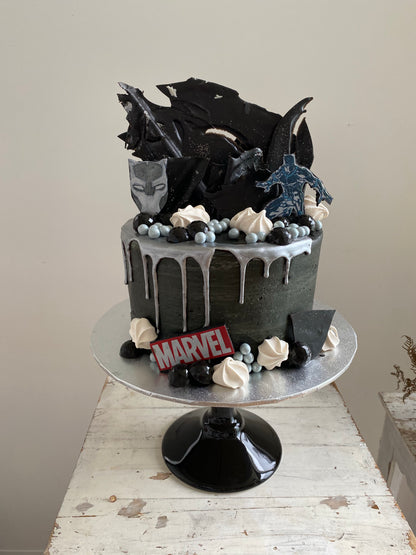 Superhero’s Party Cake