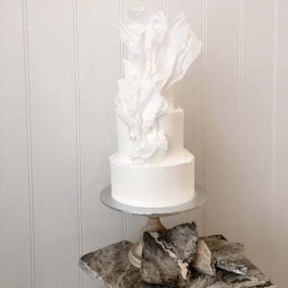 3 Tier Whimsical Wedding Cake