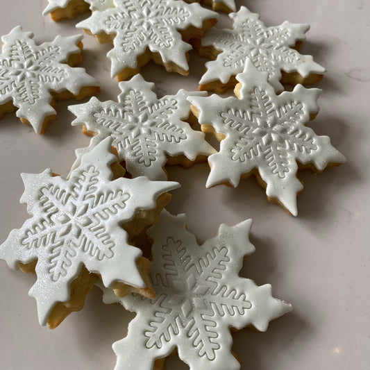 Snowflake Sparkle Cookies