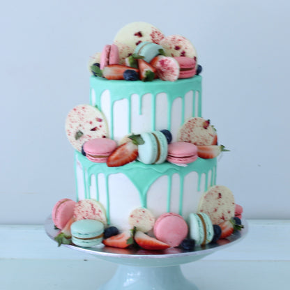 Macarons, Chocolates and Berries
