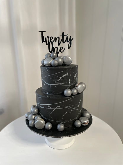 Paint Splatter Cake
