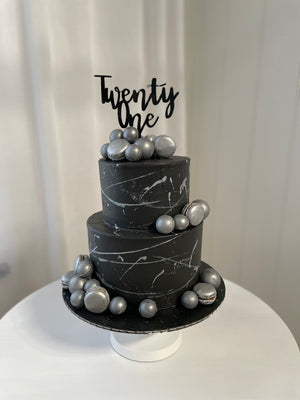 Paint Splatter Cake