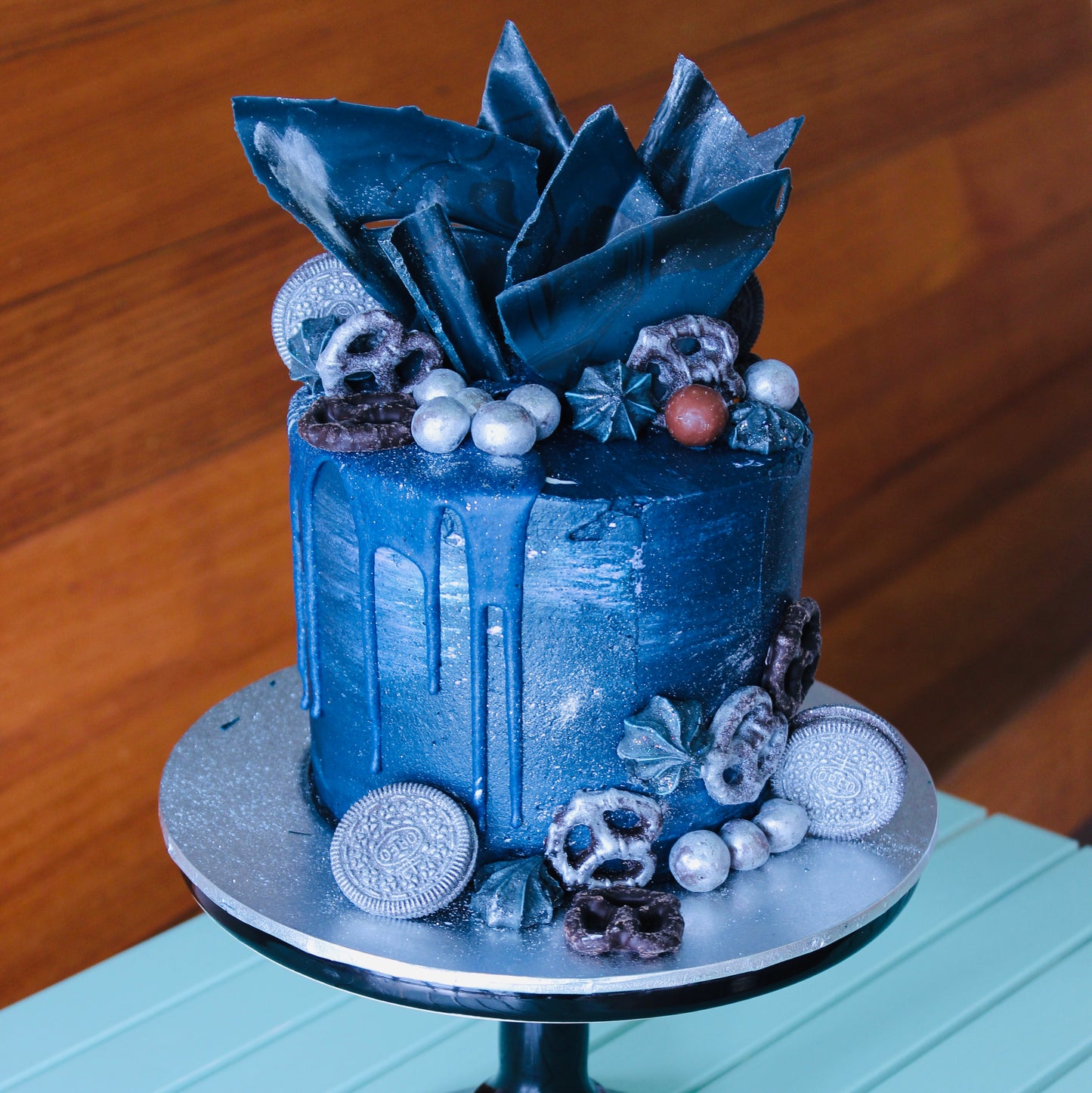 Marble Drizzle Cake